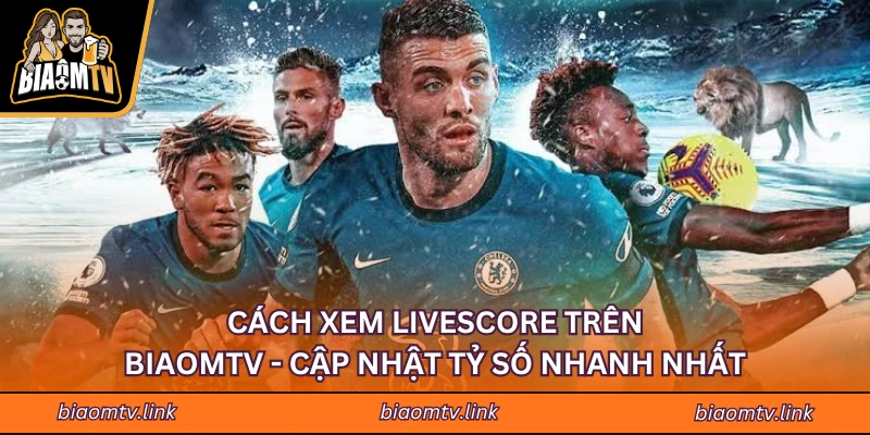 Cách Xem Livescore Trên BIAOMTV - Cập Nhật Tỷ Số Nhanh Nhất